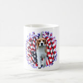 Beagle Patriot Kaffeetasse (Mittel)