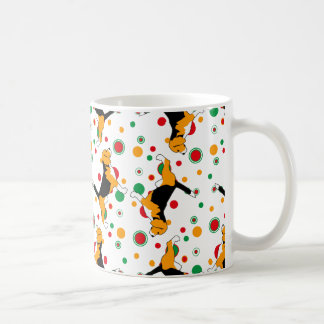 Beagle Pattern Kaffeetasse