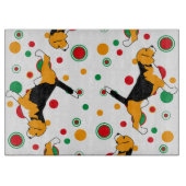 Beagle Pattern Schneidebrett (Vorderseite)