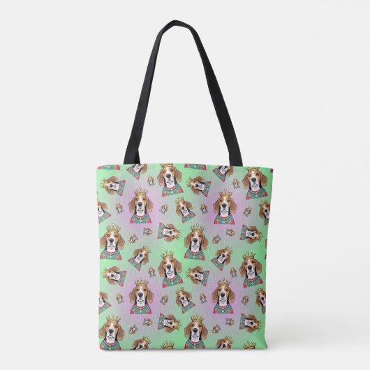 Beagle pattern tasche (Rückseite)