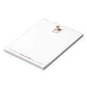Beagle Personalisiert Notepad Notizblock (Rotiert)