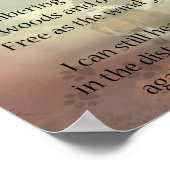 Beagle Pet Loss Poster (Ecke)