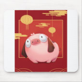 Beagle Pig_Pig Lover Mousepad (Vorne)