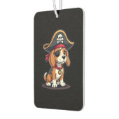 Beagle Pirate Kostüme Piratenflagge Flag Skull Cro Autolufterfrischer (Links)