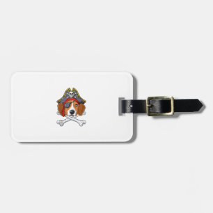 Beagle Pirate Kostüme Piratenflagge Flag Skull Cro Gepäckanhänger