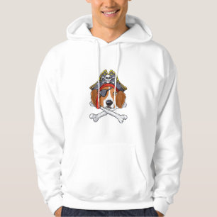Beagle Pirate Kostüme Piratenflagge Flag Skull Cro Hoodie