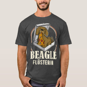 Beagle Pizza Walk Dog Eigentümer Lover Puppy98 T-Shirt