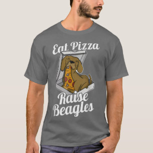 Beagle Pizza Walk Dog Eigentümer Lover Puppy 158 T-Shirt