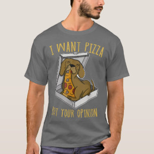 Beagle Pizza Walk Dog Eigentümer Lover Puppy 77 T-Shirt