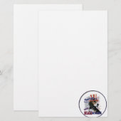 Beagle Politischer Humor Briefpapier (Vorne/Hinten)