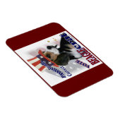 Beagle Politischer Humor Magnet (Rechte Seite)