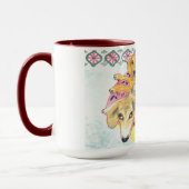 Beagle Pool Party Tasse (Links)