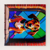 Beagle Portrait Standing Puzzle (Horizontal)