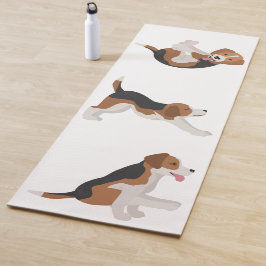 Beagle Pose Yoga Yogamatte