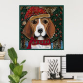 Beagle Poster (Heimbüro)