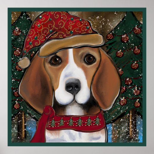 Beagle Poster (Vorne)