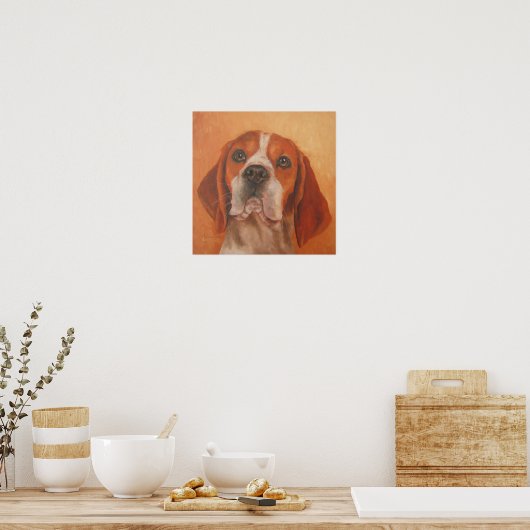 Beagle Poster (Küche)