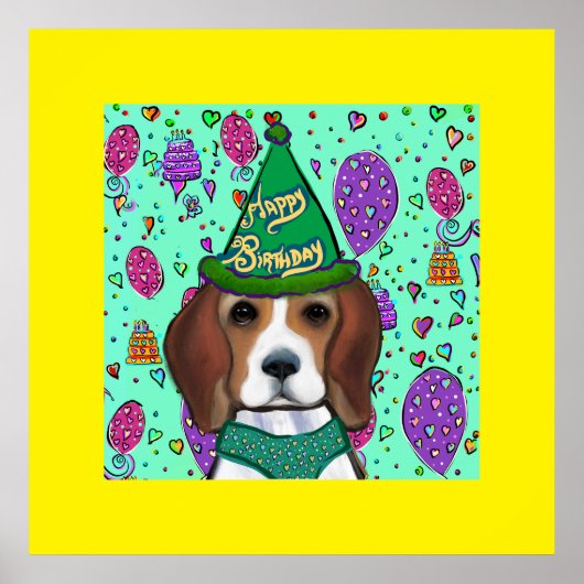 BEAGLE POSTER (Vorne)