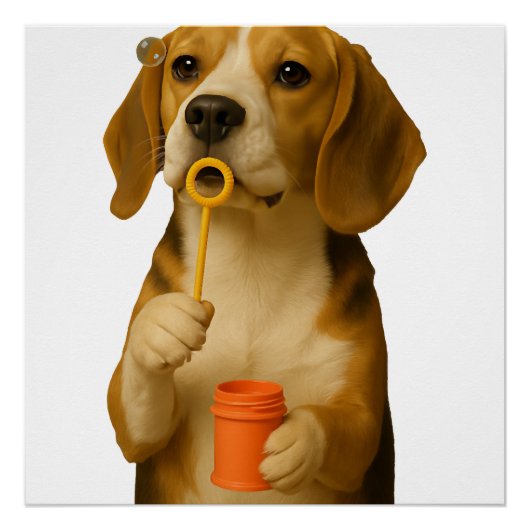 Beagle poster (Vorderseite)