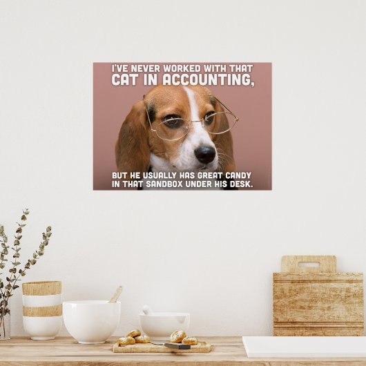 Beagle Poster (Küche)