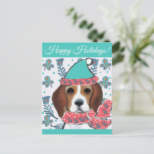 Beagle Postkarte