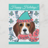 Beagle Postkarte (Vorderseite)