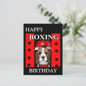 Beagle Postkarte (Stehend Vorderseite)