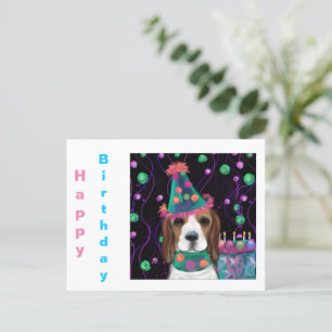 BEAGLE POSTKARTE