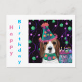 BEAGLE POSTKARTE (Vorderseite)