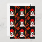 Beagle Postkarte (Vorne/Hinten)