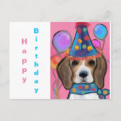 BEAGLE POSTKARTE (Vorderseite)