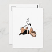 beagle postkarte (Vorne/Hinten)