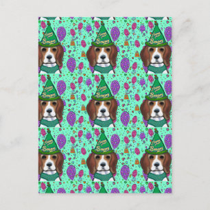 BEAGLE  POSTKARTE