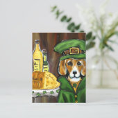 BEAGLE POSTKARTE (Stehend Vorderseite)