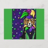BEAGLE POSTKARTE (Vorderseite)