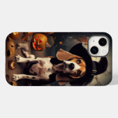 Beagle Pumpkins Halloween Beängstigend Case-Mate iPhone Hülle (Rückseite (Horizontal))