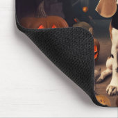 Beagle Pumpkins Halloween Beängstigend Mousepad (Ecke)