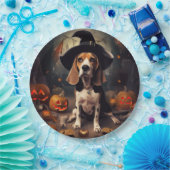 Beagle Pumpkins Halloween Beängstigend Pappteller (Party)