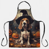 Beagle Pumpkins Halloween Beängstigend Schürze (Vorderseite)