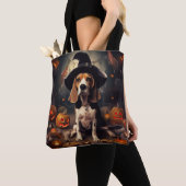 Beagle Pumpkins Halloween Beängstigend Tasche (Von Nahem)