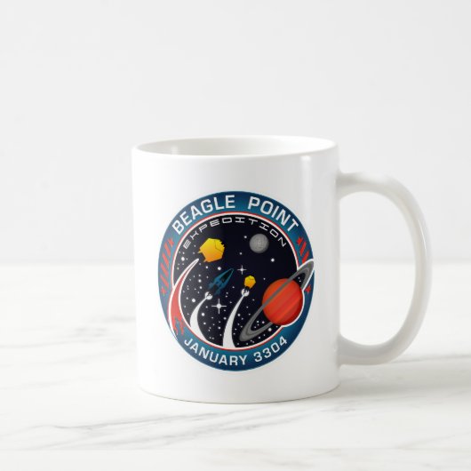 Beagle-Punkt-Expeditions-GedenkTasse Kaffeetasse (Rechts)