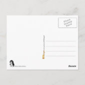 Beagle Pup Dreaming of Get Fit Postkarte (Rückseite)