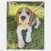 BEAGLE PUP FLEECEDECKE (Vorderseite)