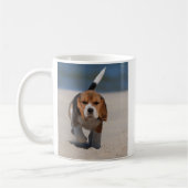 Beagle Puppy Kaffeetasse (Links)