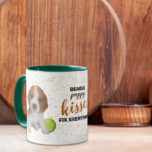 Beagle Puppy Kisses Fix Alles Tasse reparieren