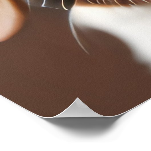 Beagle Puppy Poster (Ecke)