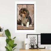 Beagle Puppy Poster (Heimbüro)