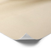 Beagle Puppy Poster (Ecke)