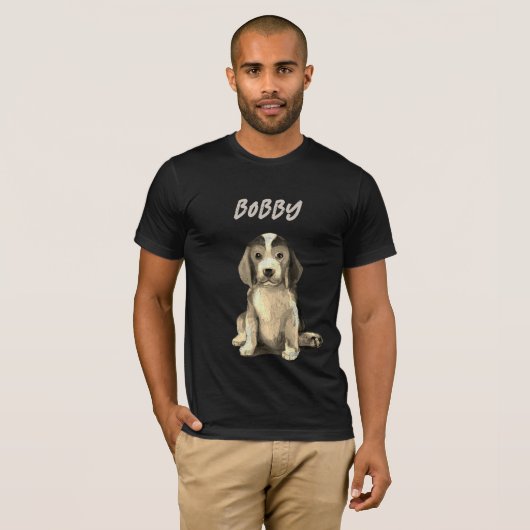 Beagle Puppy T-Shirt (Vorne ganz)