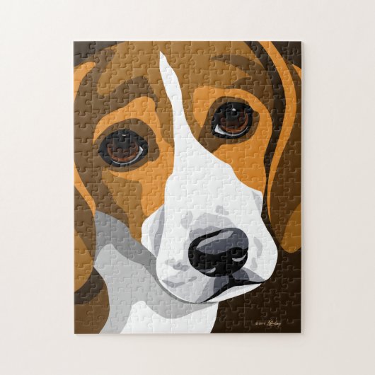 Beagle Puzzle (Vertikal)